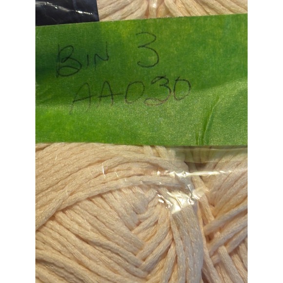 Wick Cotton Yarn 10 Skeins Cream Color 1120 Yards Craft Project - Picture 4 of 4